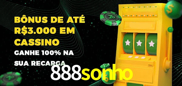 888sonho melhor bônus de depósito